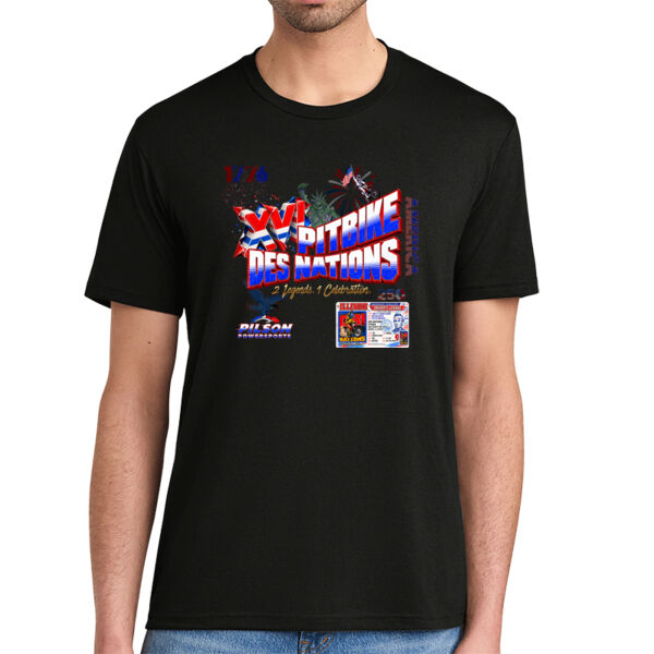 Pitbike Des Nations - Front & Back Print on a - Perfect Tri ® Tee Thumbnail
